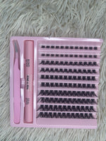 Lash clusters natural