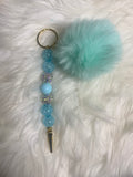 Blue glam clip